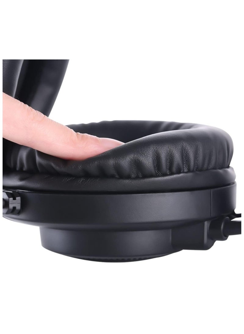 XTRIKE ME سماعة ألعاب سلكية GH-509 مع وظيفة إضاءة خلفية RGB وصوت ستيريو - Image 5