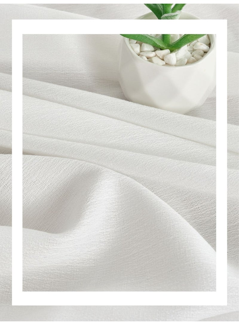 QBAID Semi-Transparent Window Drapes – Choose the Right Fit for Your Bedroom or Living Room - Image 4