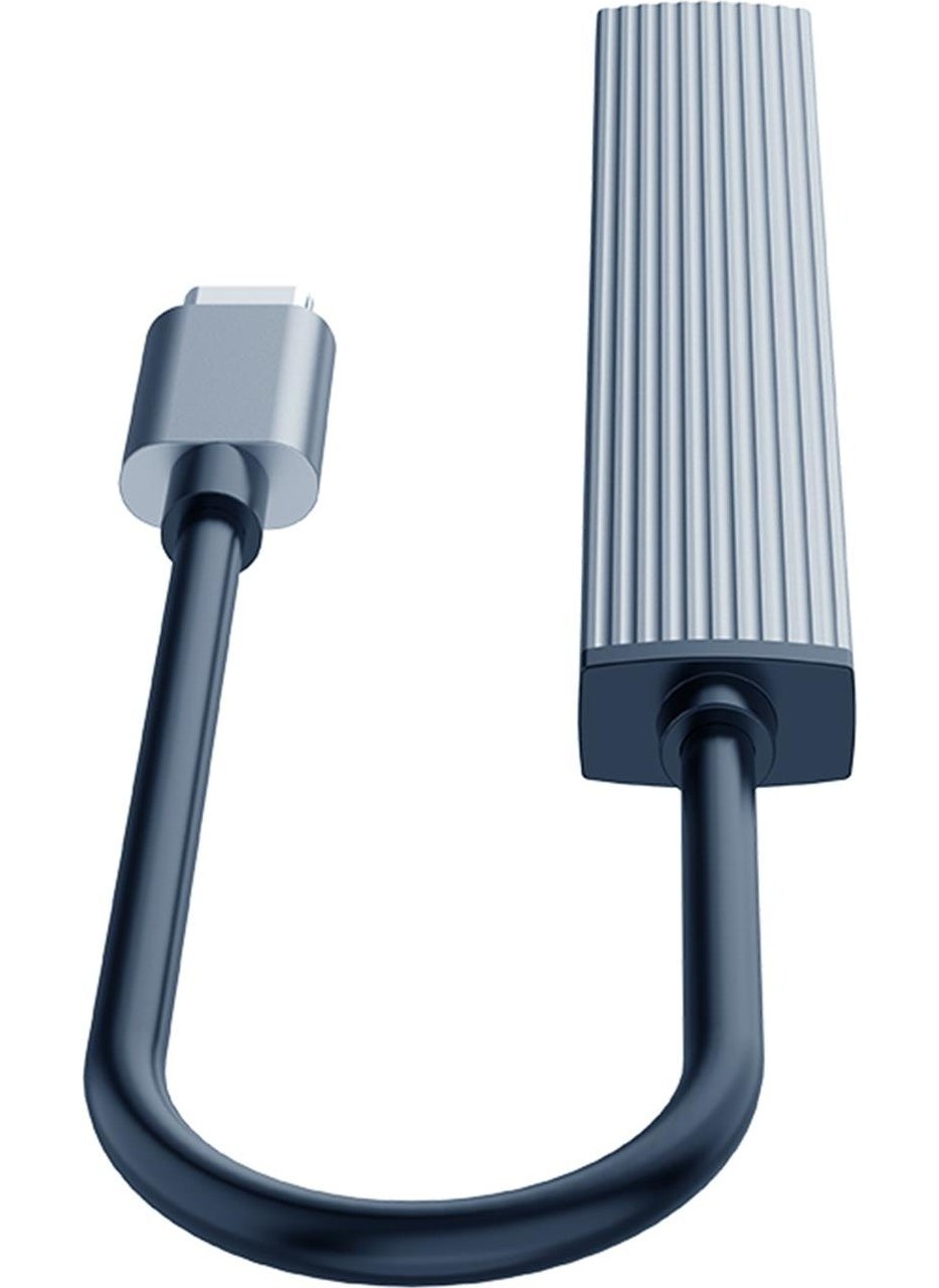 Orico - Type-C To Usb3.0 4 Port Multiplexer Hub Aluminum - Image 1