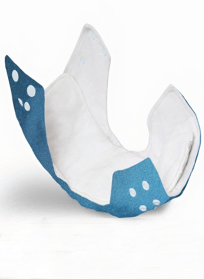DBRANDY Adjustable Reusable & Washable Cloth Diaper for Babies Free size (3Months- 3Years) |5kg-17kg| (Blue, Pack of 1) - Image 1