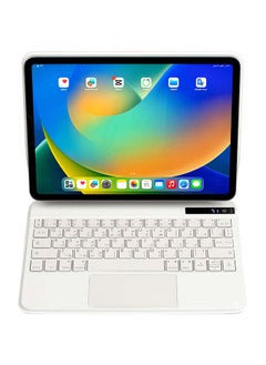 Iwin Wireless Keyboard for iPad Pro 129 Inch ArabicEnglish White  - Image 4