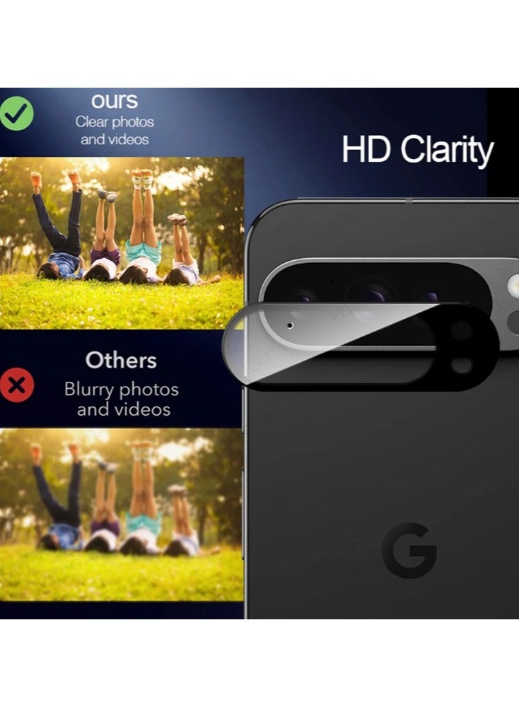 Camera Glass Compatible with Google Pixel 9 Pro Camera Lens Protector, Tempered Glass Cover - Image 2