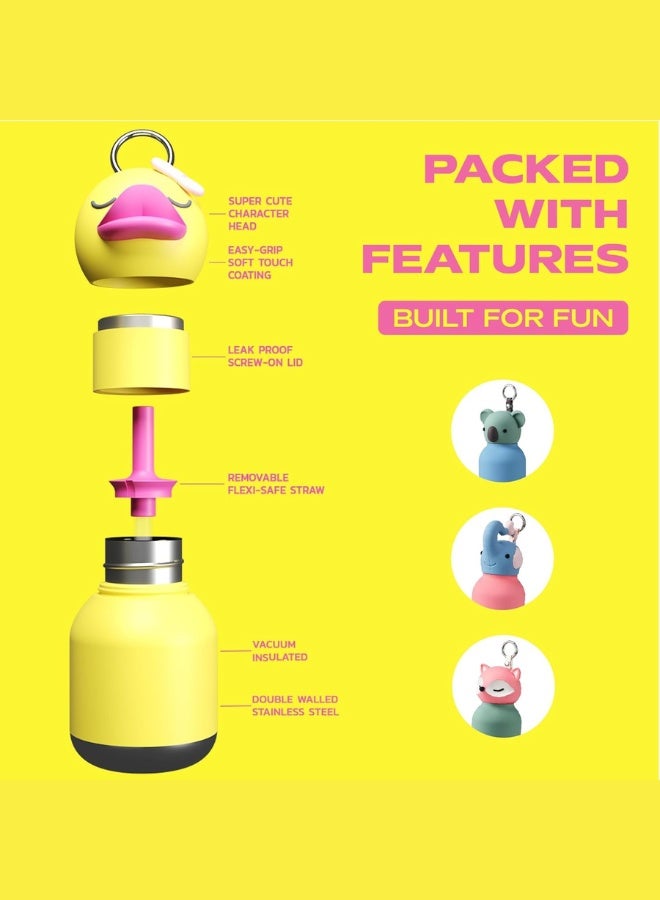 asobu Duck Mini Bestie Bottle 200ml - Image 4