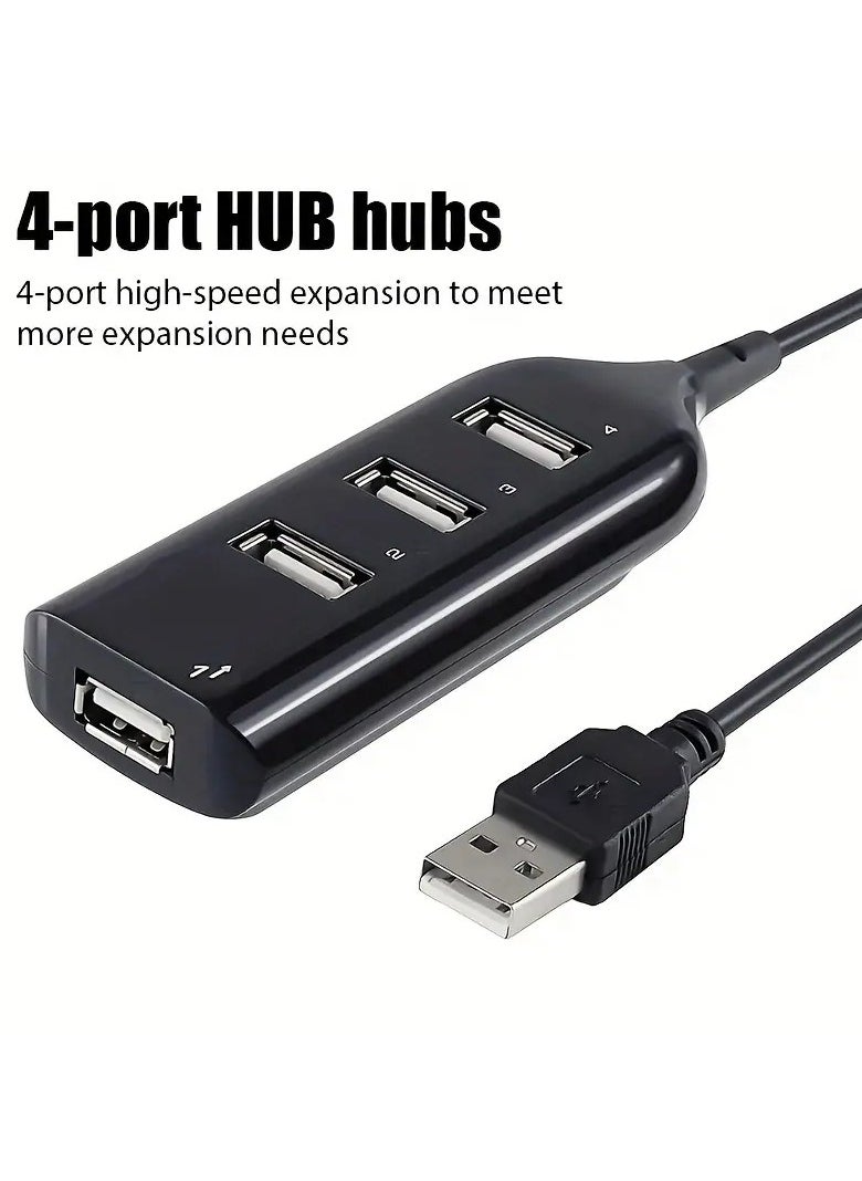 Home Clearance Sale Micro USB Hub 2.0 Multi USB Port 4 Ports Hub USB High Speed HUb USB Splitter For PC Computer Accessories  - Image 1