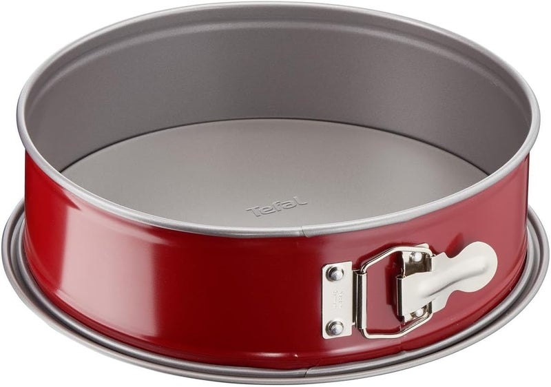 T-fal TEFAL Deli Bake Round Springform 17 cm Baking Pan, Red, Carbon Steel, J1641014 - Image 1