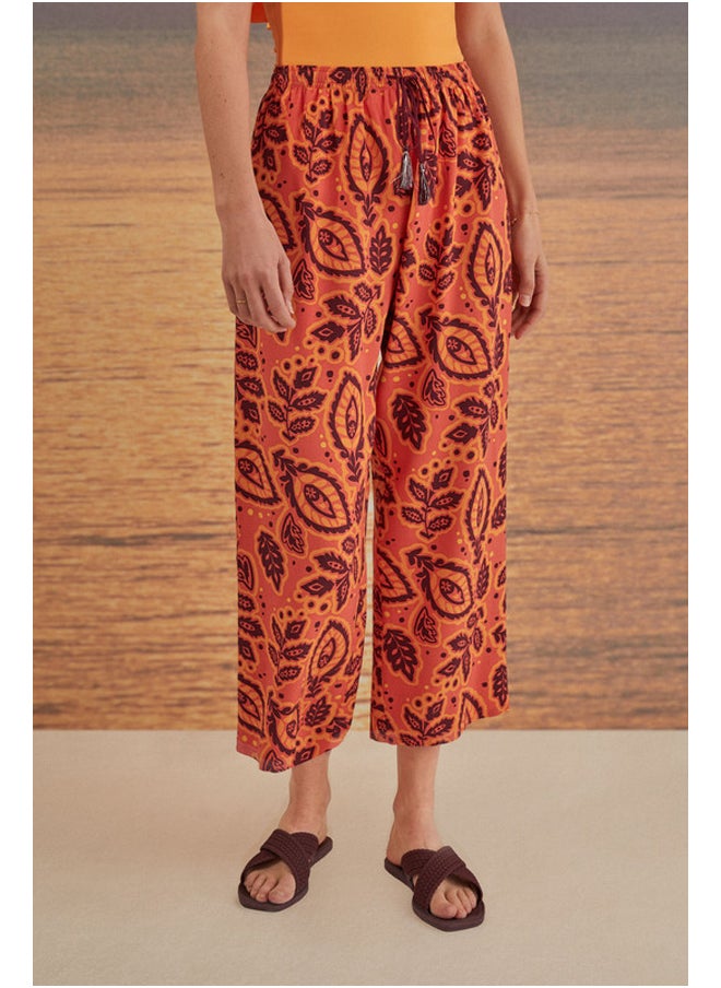 women'secret - Printed Capri long pants - Image 1