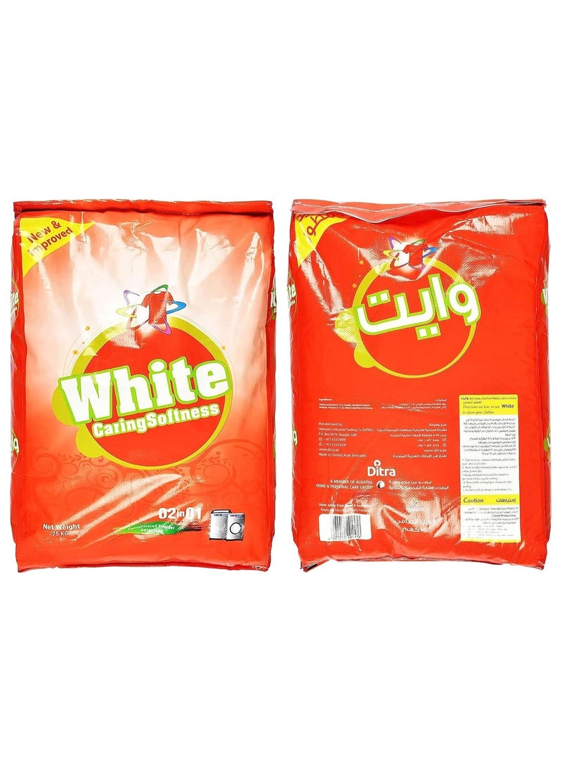 White 25kg White Detergent Powder for Laundry Cleaning  - Image 4