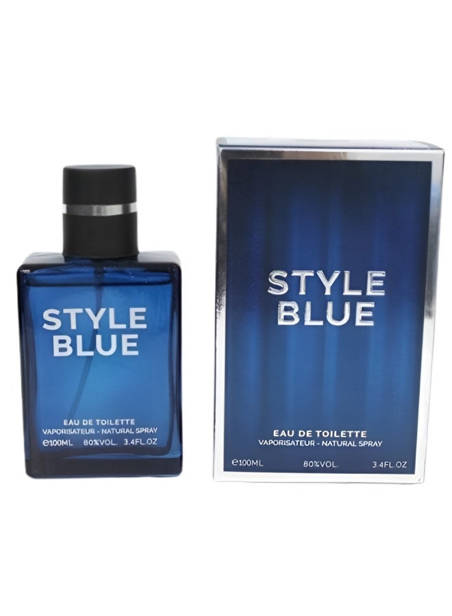 Style 11 Pieces Style Blue Perfume 100ML - Image 2