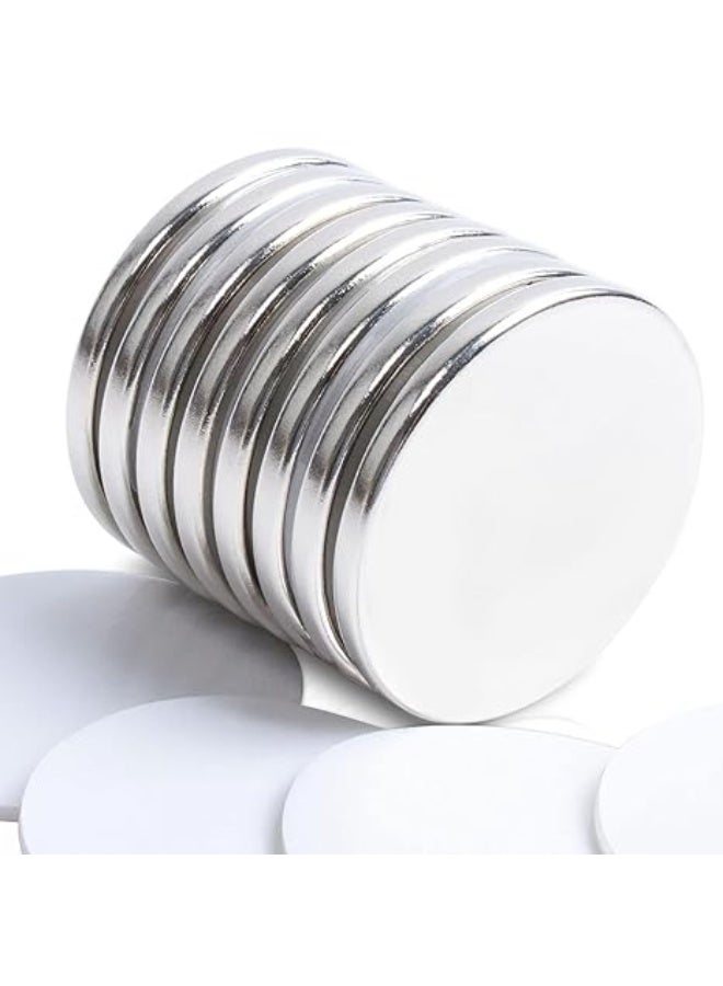 فيشين VITION 6 قطع مغناطيسات قرص نيوديميوم، مغناطيسات أرضية نادرة فائقة القوة - Image 1