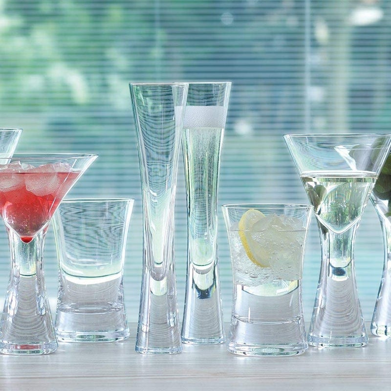 LSA International LSA MV17 Moya Glass Champagne Flute 5.7 fl oz /H9.75in Clear x 2 - Image 2