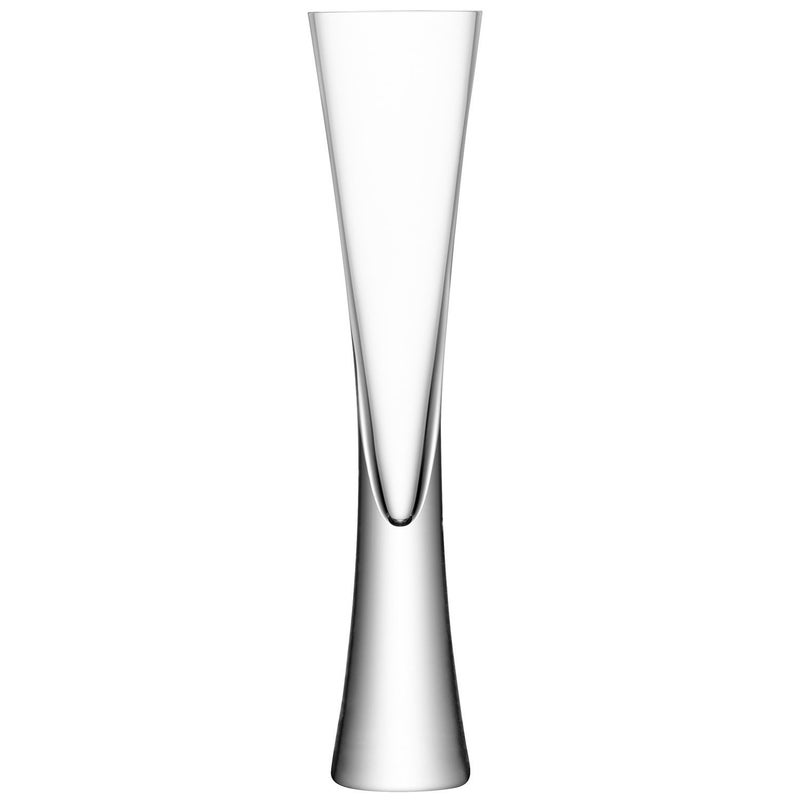 LSA International LSA MV17 Moya Glass Champagne Flute 5.7 fl oz /H9.75in Clear x 2 - Image 1