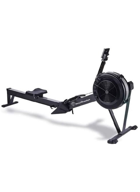 Air Rowing Machine Indoor Rower for Full Body Workouts with 10 Level Adjustable Levels Of Resistance LCD Display & Comfortable Seat Cushion