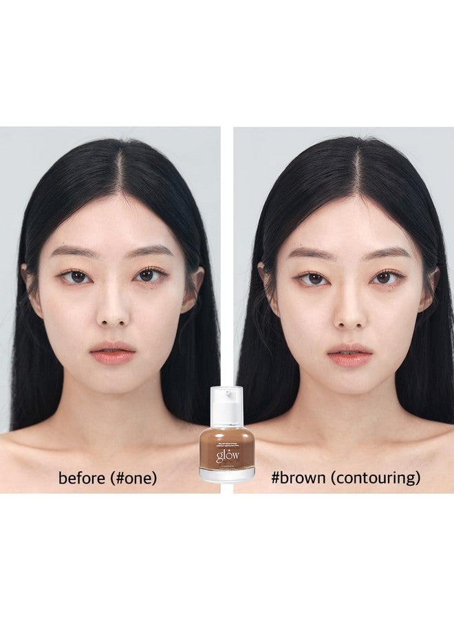 Glow Breathable Blemish Balm Brown Crueltyfree & Artificial Fragrancefree Essential Oilfree Glutenfree Lightweight & Hydrating Bb Cream That Feels Like Skincare 1 Fl Oz - Image 4