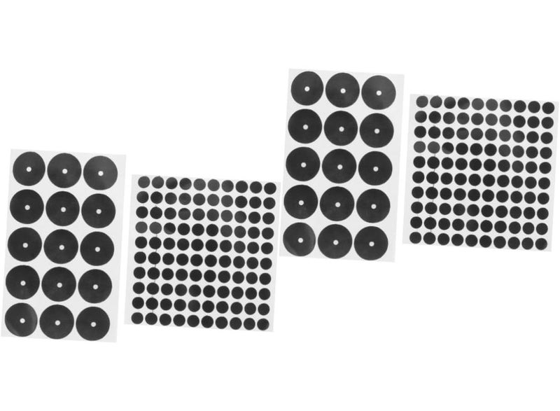 Snooker Ball Position Marker Sticker Black Dot Spot 3 Pack - Image 1