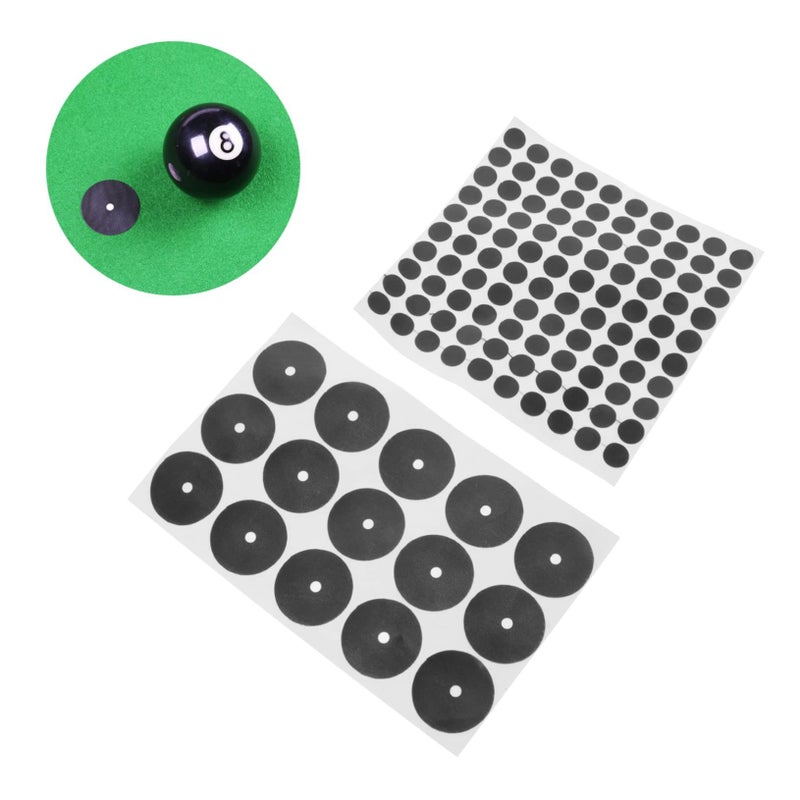 Snooker Ball Position Marker Sticker Black Dot Spot 3 Pack - Image 4