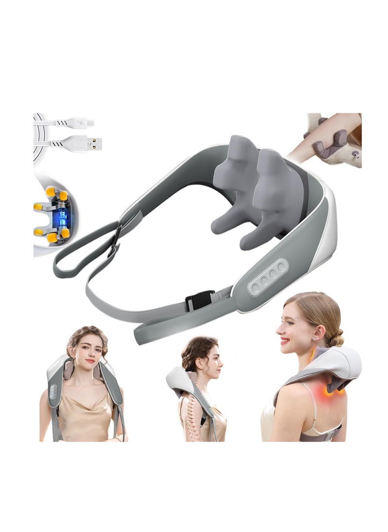 Arabest - Massagers for Neck and Shoulder with Heat, Shiatsu Neck and Back Massager with Heat Electric Shoulder, Deep Tissue 5D Kneading Pillow, Simulated Manual Massage, Massager for Pain Relief - Image 1