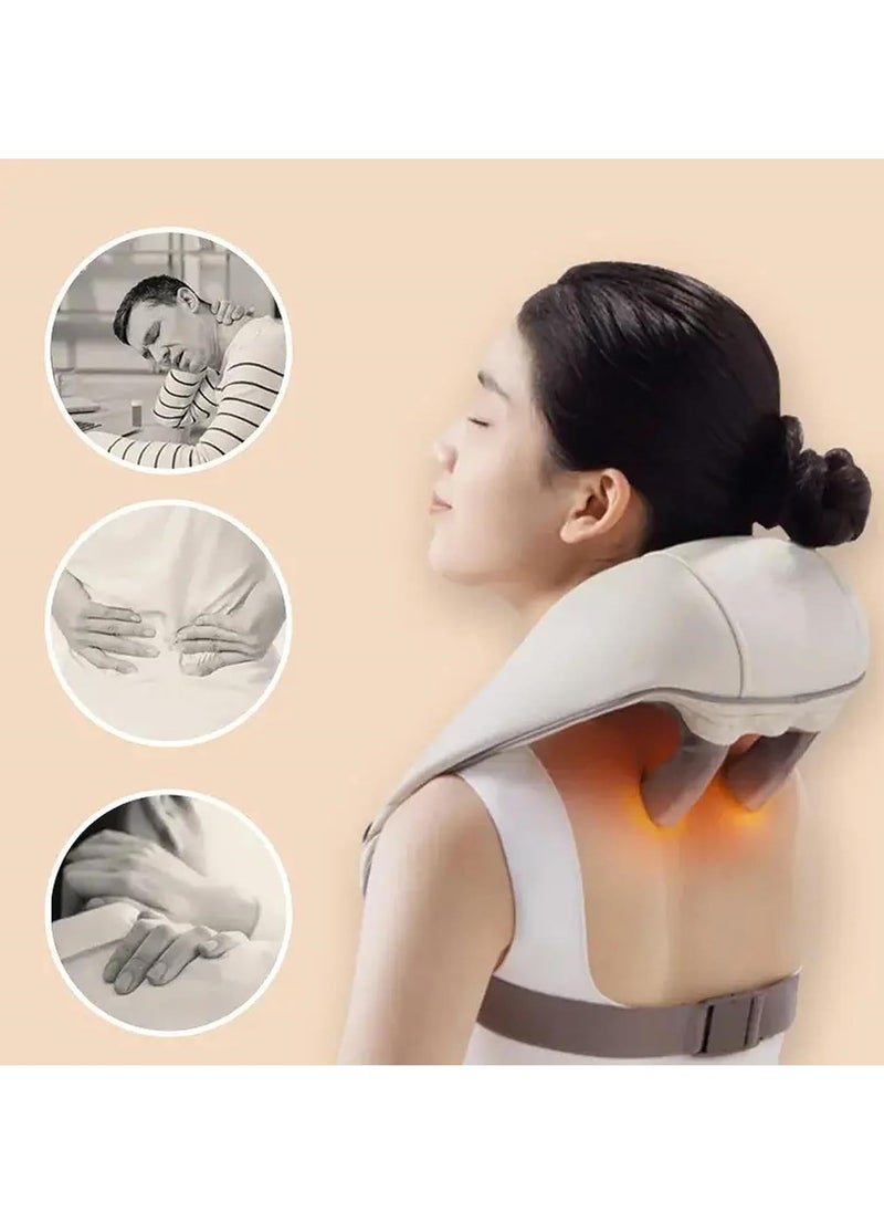 Arabest - Massagers for Neck and Shoulder with Heat, Shiatsu Neck and Back Massager with Heat Electric Shoulder, Deep Tissue 5D Kneading Pillow, Simulated Manual Massage, Massager for Pain Relief - Image 1