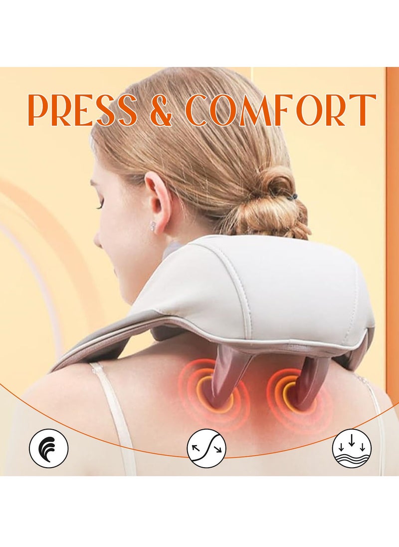 Arabest - Massagers for Neck and Shoulder with Heat, Shiatsu Neck and Back Massager with Heat Electric Shoulder, Deep Tissue 5D Kneading Pillow, Simulated Manual Massage, Massager for Pain Relief - Image 1