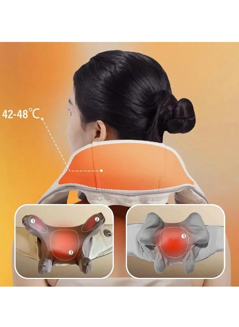 Arabest - Massagers for Neck and Shoulder with Heat, Shiatsu Neck and Back Massager with Heat Electric Shoulder, Deep Tissue 5D Kneading Pillow, Simulated Manual Massage, Massager for Pain Relief - Image 1