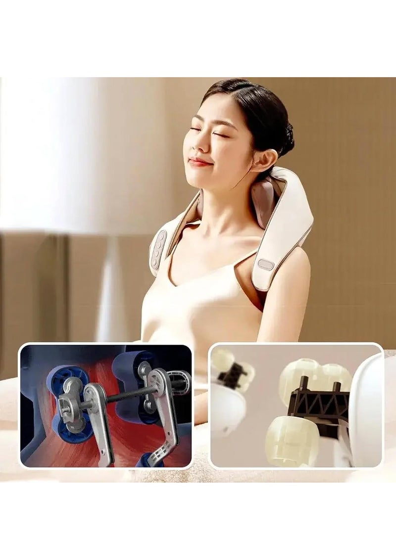 Arabest - Massagers for Neck and Shoulder with Heat, Shiatsu Neck and Back Massager with Heat Electric Shoulder, Deep Tissue 5D Kneading Pillow, Simulated Manual Massage, Massager for Pain Relief - Image 1