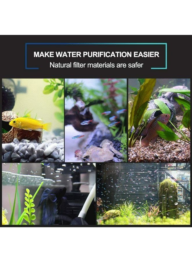 12 in 1 Aquarium Filter Media Ceramic Biochemical Ball Activated Carbon Bio Balls Fish Tank Medium Aquarium Accessories Clear Water Loose - 500g - Image 4