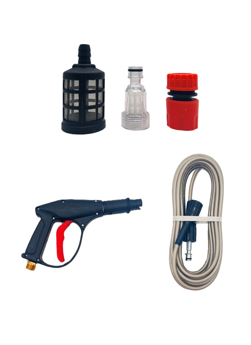 BONAI - 2000W  Pressure Washer  with 240V 250bar 6L/min Flowing Rate Automatic Shut-off Dual Use Overheat Protection for All Cleaning Tasks Vehicles Patios Driveways and More (BN-CD0012) - Image 1