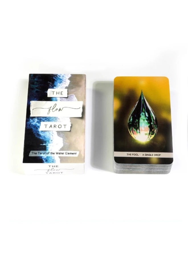 NIBEMINENT The Water element deck of the flowing Tarot with 78 cards is entirely based on all forms of the Water Element Traveling version - Image 3