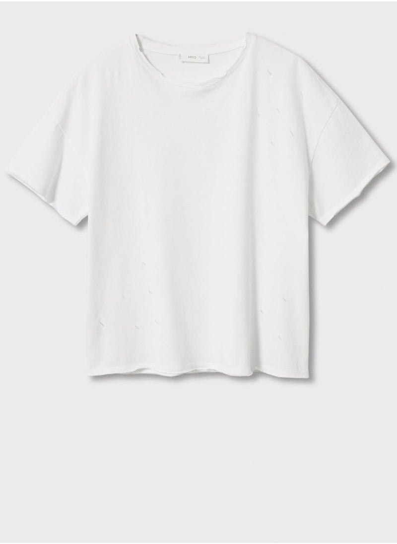 MANGO - Kids Essential T-Shirt - Image 1
