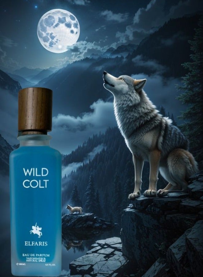 FARIS Wild Colt Perfume 200ml EDP - Image 2