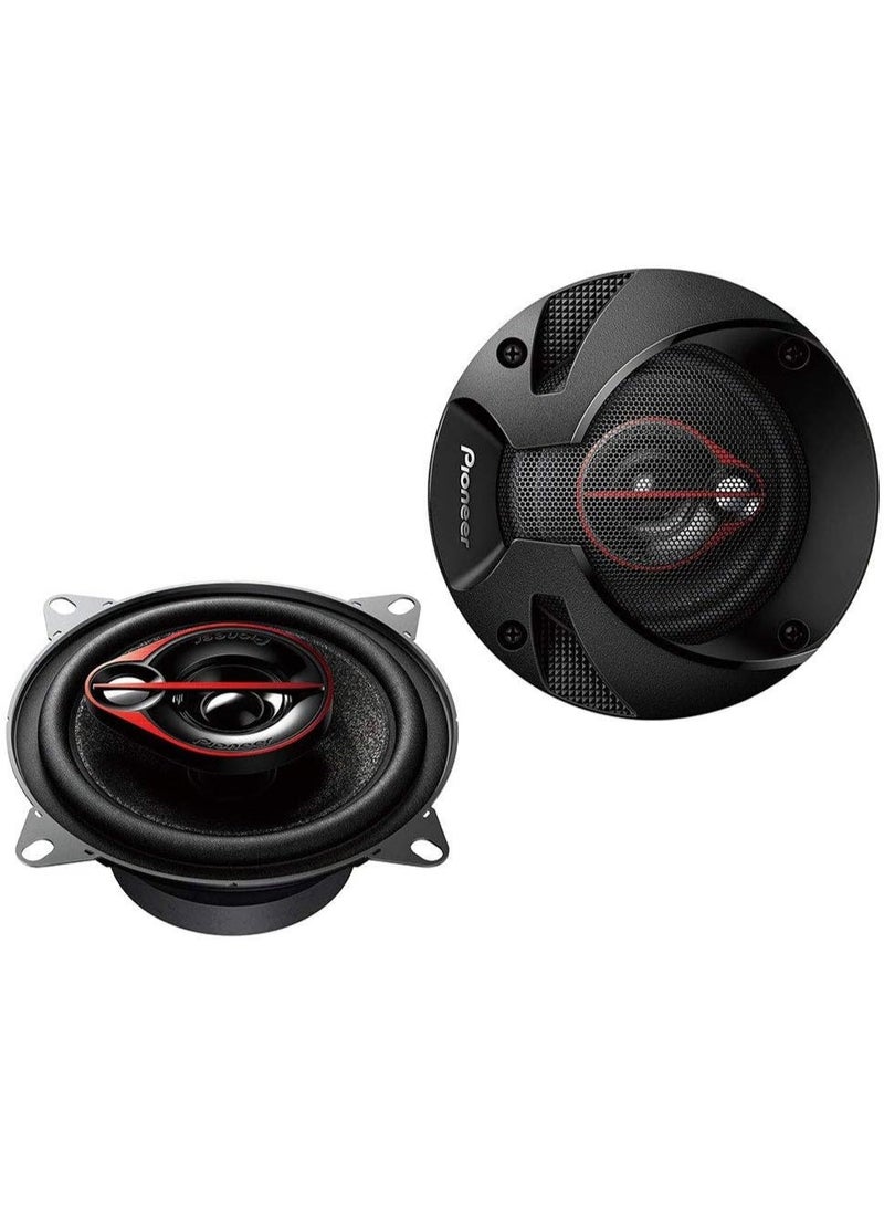Pioneer TS-R1051S 10cm 3-Way Coaxial Car Speakers | 210W Max Power, 30W RMS | Loud & Clear Sound - Image 1