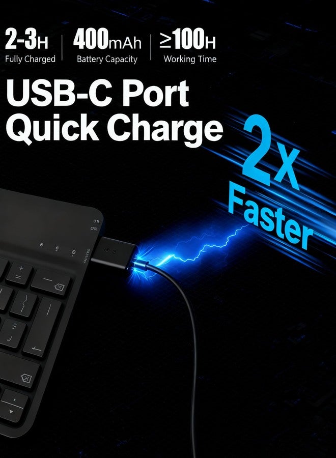 QUARK Keyboard Case for iPad Pro 13-inch (M4) 2024, Magic Keyboard with Backlit for iPad Pro 13, Keyboard Case with Multi-Touch Trackpad, Auto-Connect Design, Black - Image 5