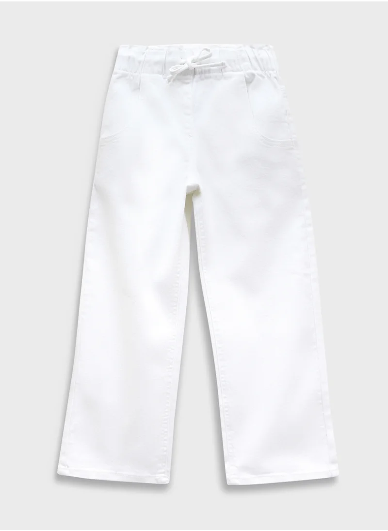 ريبلز مع نمشي Girls Relaxed Fit Pants