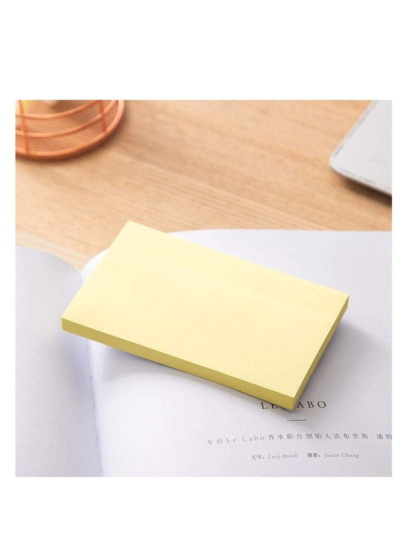 Deli 12-Pad Sticky Notes 3x5 Inch Size Yellow Colour - Image 4
