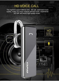 Awei Wireless In-Ear Bluetooth Headphone Black  - Image 5
