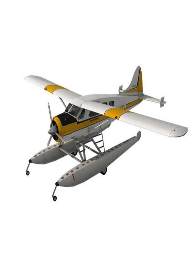 CHICHIYANG DHC-2 Beaver Float Seaplane Paper Model 1:32 3D Paper Aviation Science Exhibition Model (Unassembled Kit) - Image 1
