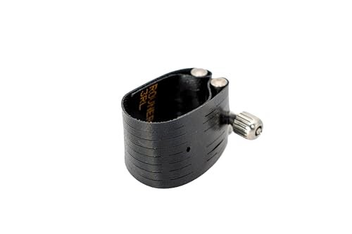 Rovner Ligature & Plastic Cap for Bass Clarinet - Dark Ligature for Hard Rubber Mouthpiece (3RL) - Image 3