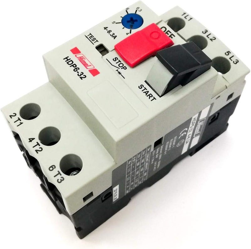 Himel قاطع دائرة حماية المحرك MPCB 4-6.3A HDP6326P3 - هيميل - Image 1