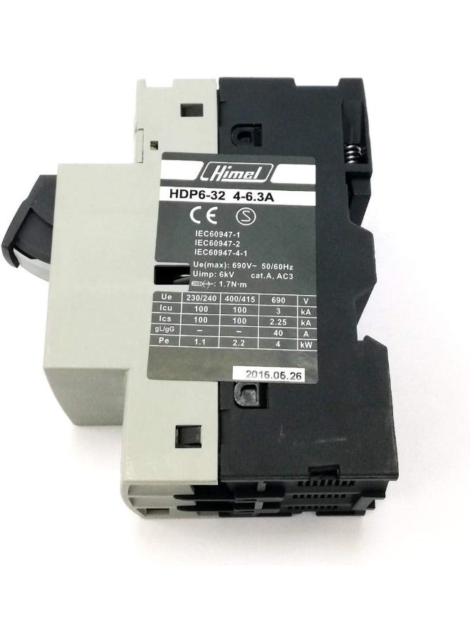 Himel قاطع دائرة حماية المحرك MPCB 4-6.3A HDP6326P3 - هيميل - Image 2