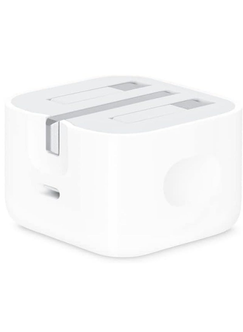 20W Apple UK Plug Type-C Charger with 1M Fast Charging Cable – Universal Travel Adapter Compatible with iPhone 14/13/12/11 Pro/Pro Max, 8 Plus, X Max, and More - Image 3