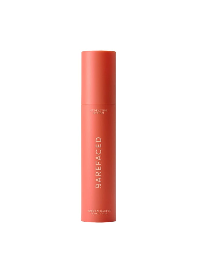 Barefaced Hydrating Lotion 17 Fl Oz Oil Free Lightweight Moisturizer with Niacinamide Hyaluronic Acid Ceramides AntiAging Calms Redness and Improves Skin - Image 2
