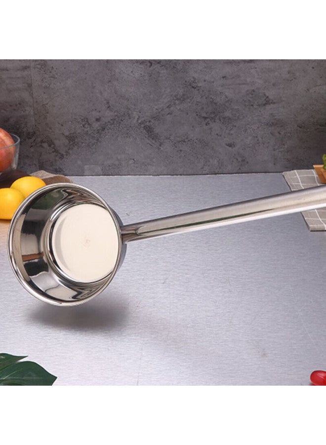 Yata Wutian Stainless Steel Soup Ladle, Large Size, Long Handle, Heat-resistant Spoon, Kitchen Scoop, Porridge Ladle, Commercial Use - Image 5