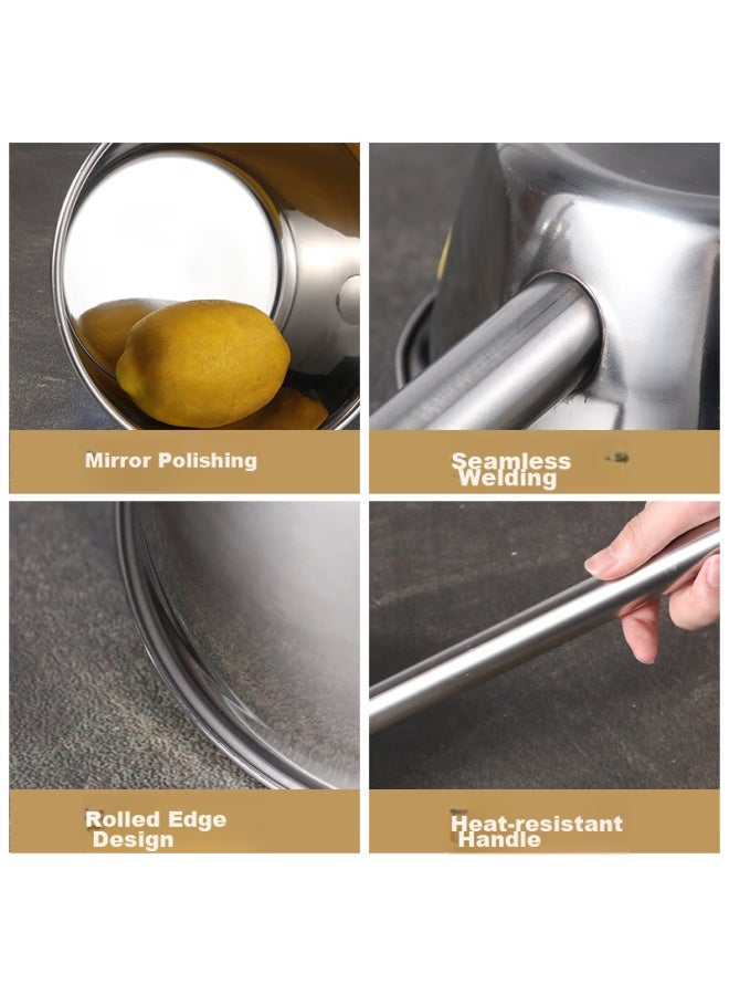 Yata Wutian Stainless Steel Soup Ladle, Large Size, Long Handle, Heat-resistant Spoon, Kitchen Scoop, Porridge Ladle, Commercial Use - Image 4
