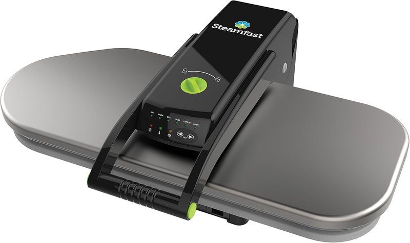 Steamfast Steamfast SF680 Digital Steam Press with Multiple Fabric Settings and Steam Burst FunctionStainlessBlack Stand  - Image 1
