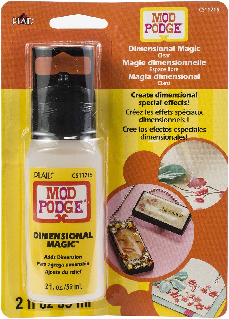Mod Podge Plaid Mod Podge High Strength Glue Adhesive Kit 2 oz.