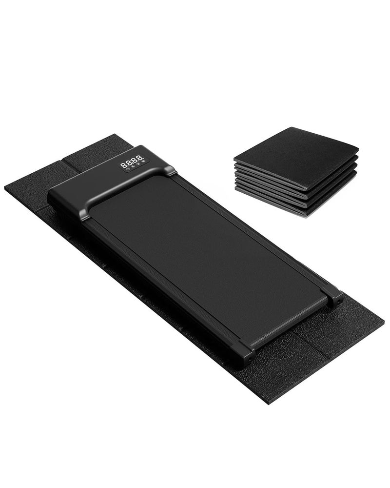 Walking Pad Mat 68 x 24 14 Thick NonSlip Treadmill Mat for Carpet Floors Hardwood Shock Absorbing Exercise Mat Under Treadmill Mat for Floor Protection in Home Gym