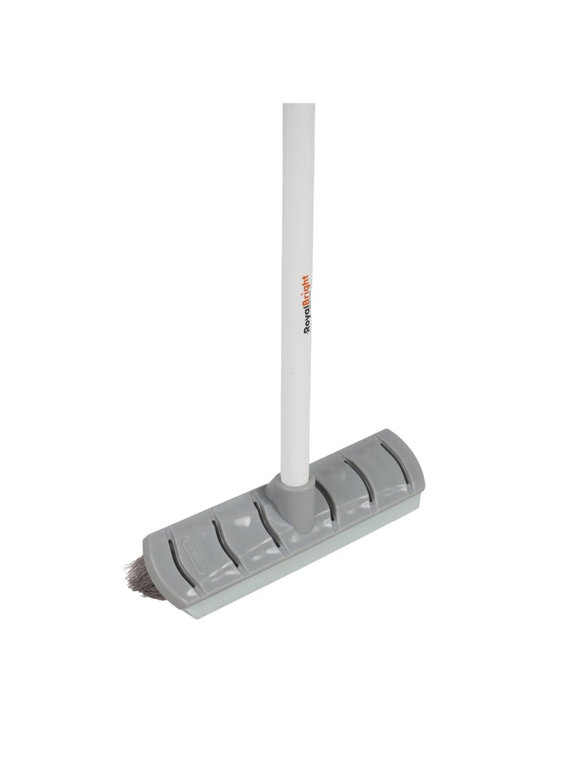 Royalford CleanTech Hard Floor Broom 26cm RF12851 Long Iron Handle Hard Bristles - Image 3