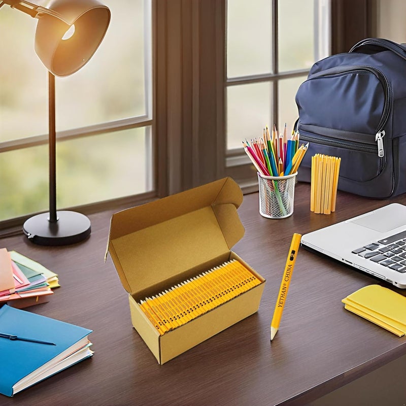YETHAN Golf Pencils, Half Pencil, 3.5" Mini Pencils, 2 HB Hexagon, Pre-sharpened, 480 count. - Image 4