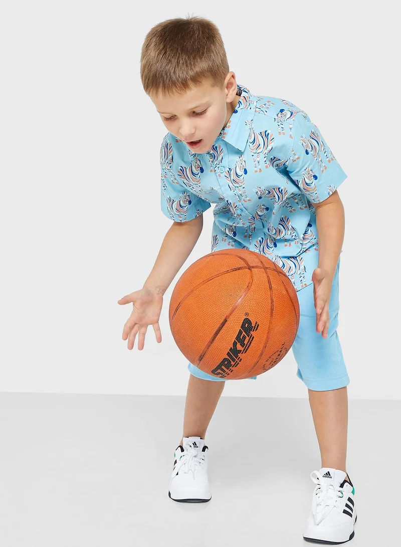 Pinata Printed Shirt & Shorts Set