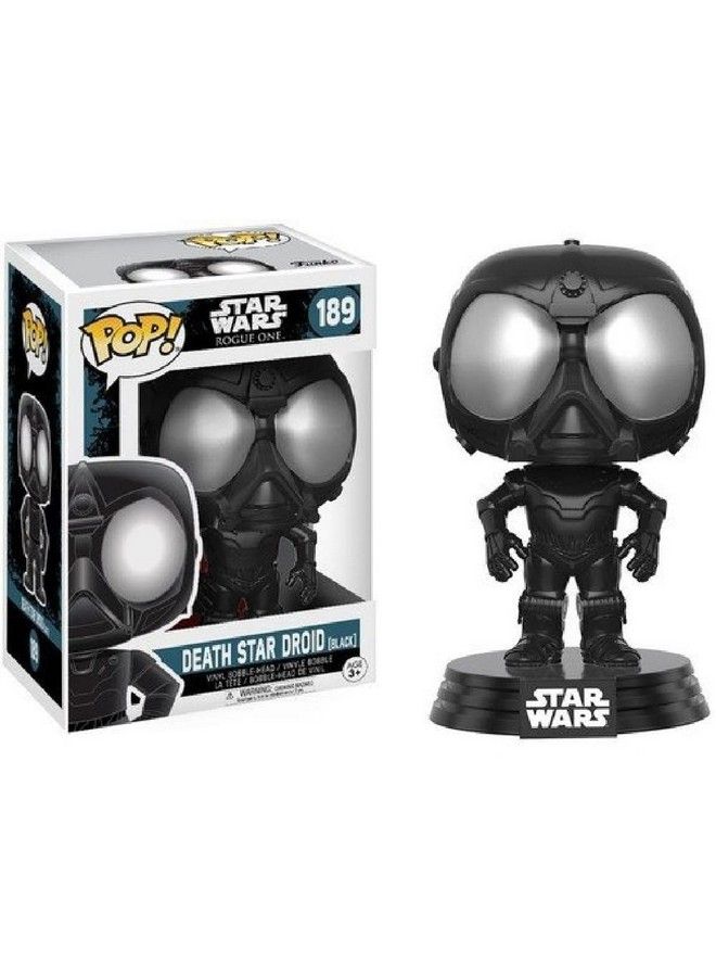 Funko لعبة شخصية دمية درويد نجوم الحرب: روج وان نجمة الموت (أسود) - Image 1