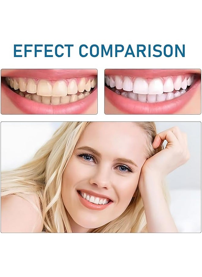 Ocean - 1 Pair of Veneers Teeth Set, Comfortable Silicone False Teeth for Upper & Lower Jaw, Instant Smile Enhancer for Men Women with Bad Teeth, Temporary Veneer False Teeth for Interviews Dates Parties - Image 1